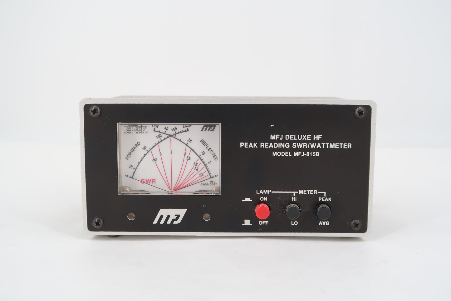 U19911 MFJ-815B HF Peak Reading SWR/Wattmeter