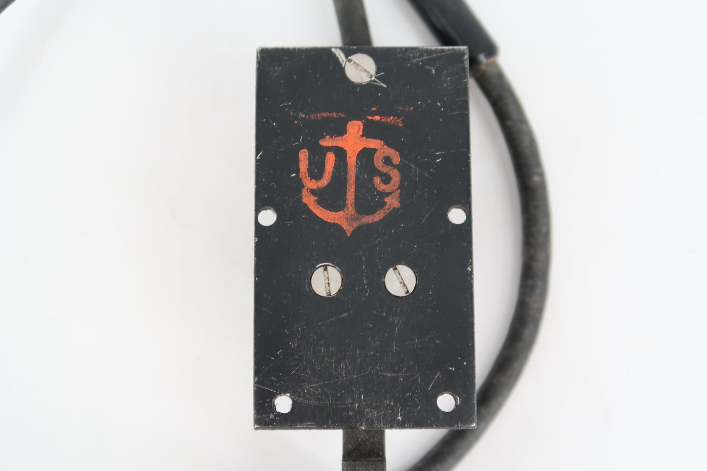 U19913 Used Vintage U.S. Navy Straight Key (CJB26003A) Flameproof