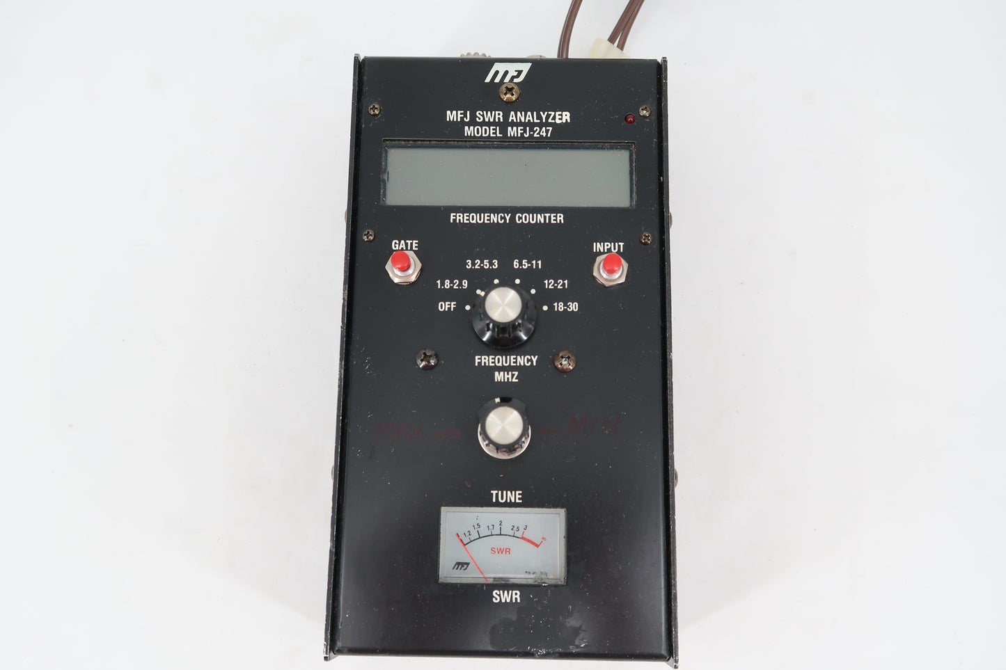 U19921 Used MFJ-247 SWR Analyzer