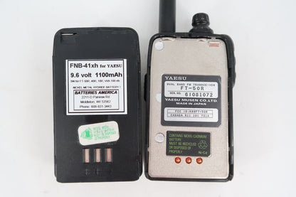 U19924 Used Yaesu FT-50R Dual-Band FM Handheld Transceiver