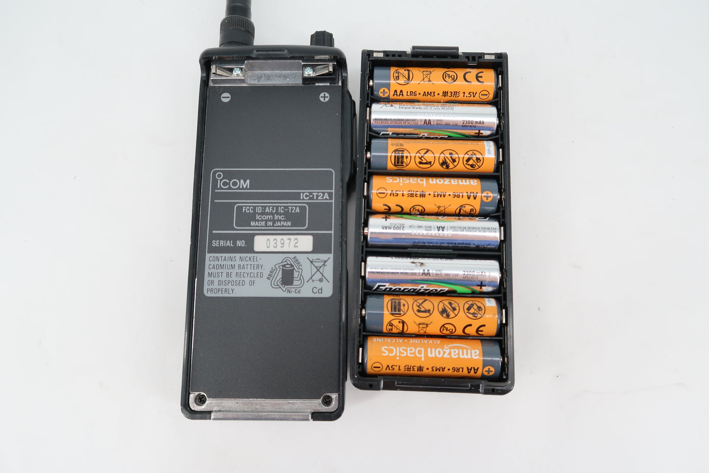 U19932 Icom IC-T2A Analog 2 Meter Handheld Transceiver