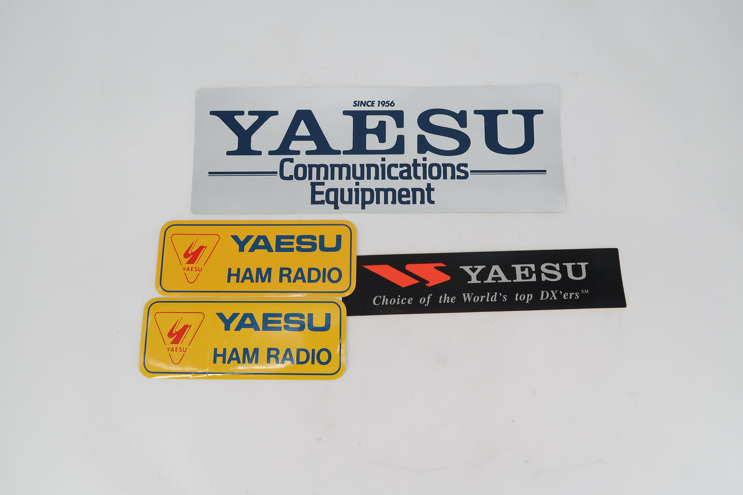 U19927 Never Used Vintage Yaesu Stickers