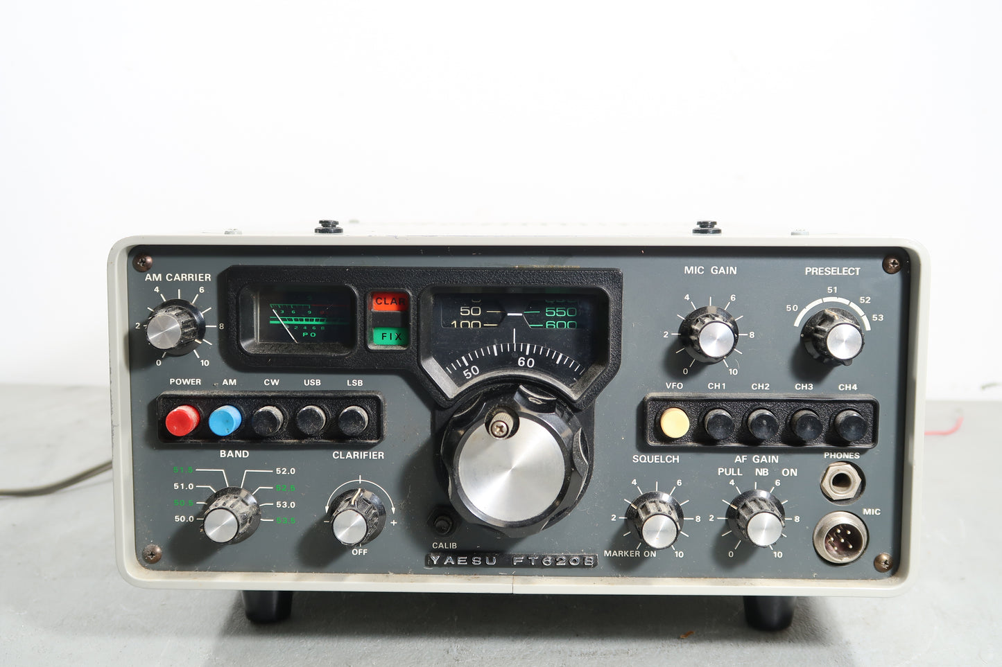 U19928 AS IS Yaesu FT-620B SSB/CW/AM Radio Six Meters