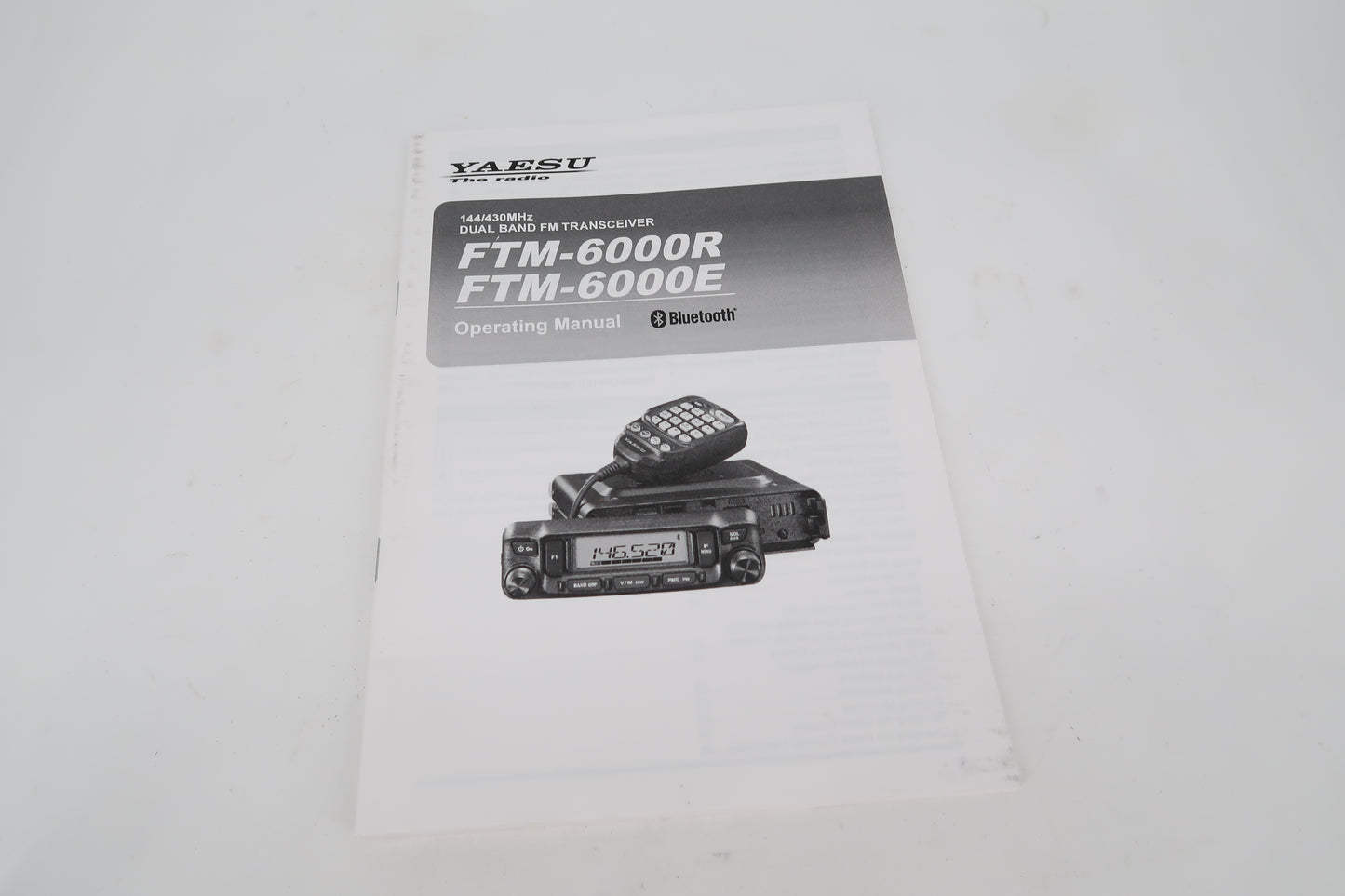 U19949 Used Yaesu FTM-6000R Dual Band UHF/VHF Mobile Radio