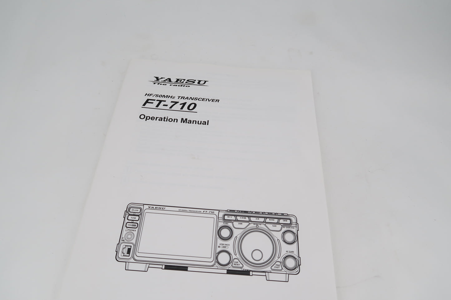 U19952 Used Yaesu FT-710 Field HF/50 MHz Transceiver