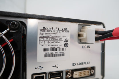 U19952 Used Yaesu FT-710 Field HF/50 MHz Transceiver