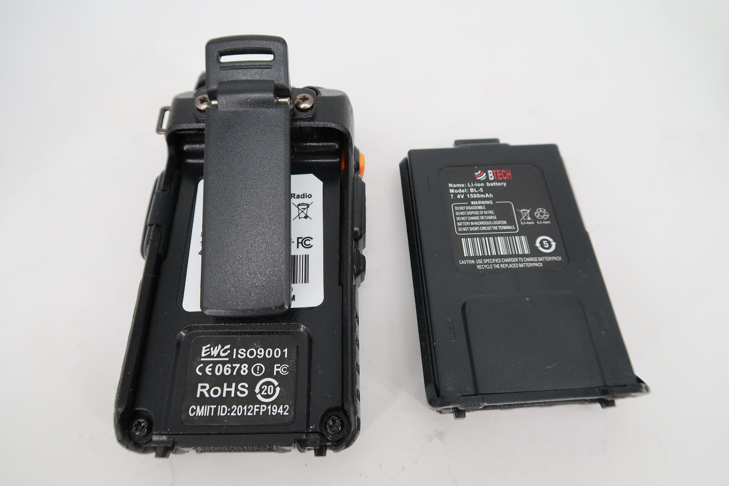 U19954 Baofeng UV-5X3 5W Tri-Band Handheld Transceiver
