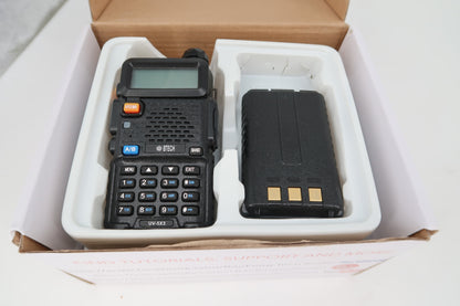 U19954 Baofeng UV-5X3 5W Tri-Band Handheld Transceiver