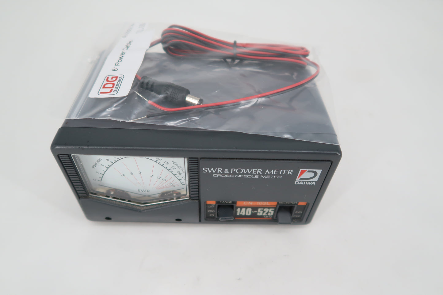 U19956 Used Daiwa CN-103L Type Cross-Needle SWR/Power Meter