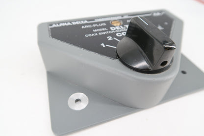 U19958 Used Alpha-Delta Model Delta-4 Coax Switch/Surge Protector