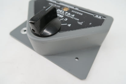 U19958 Used Alpha-Delta Model Delta-4 Coax Switch/Surge Protector