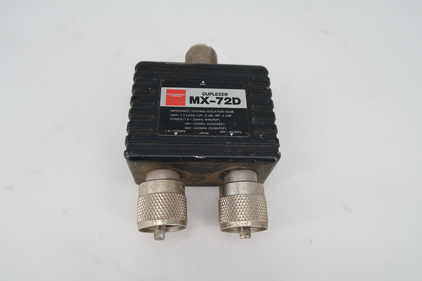 U19961 Used Diamond MX-72D Duplexer (no leads)