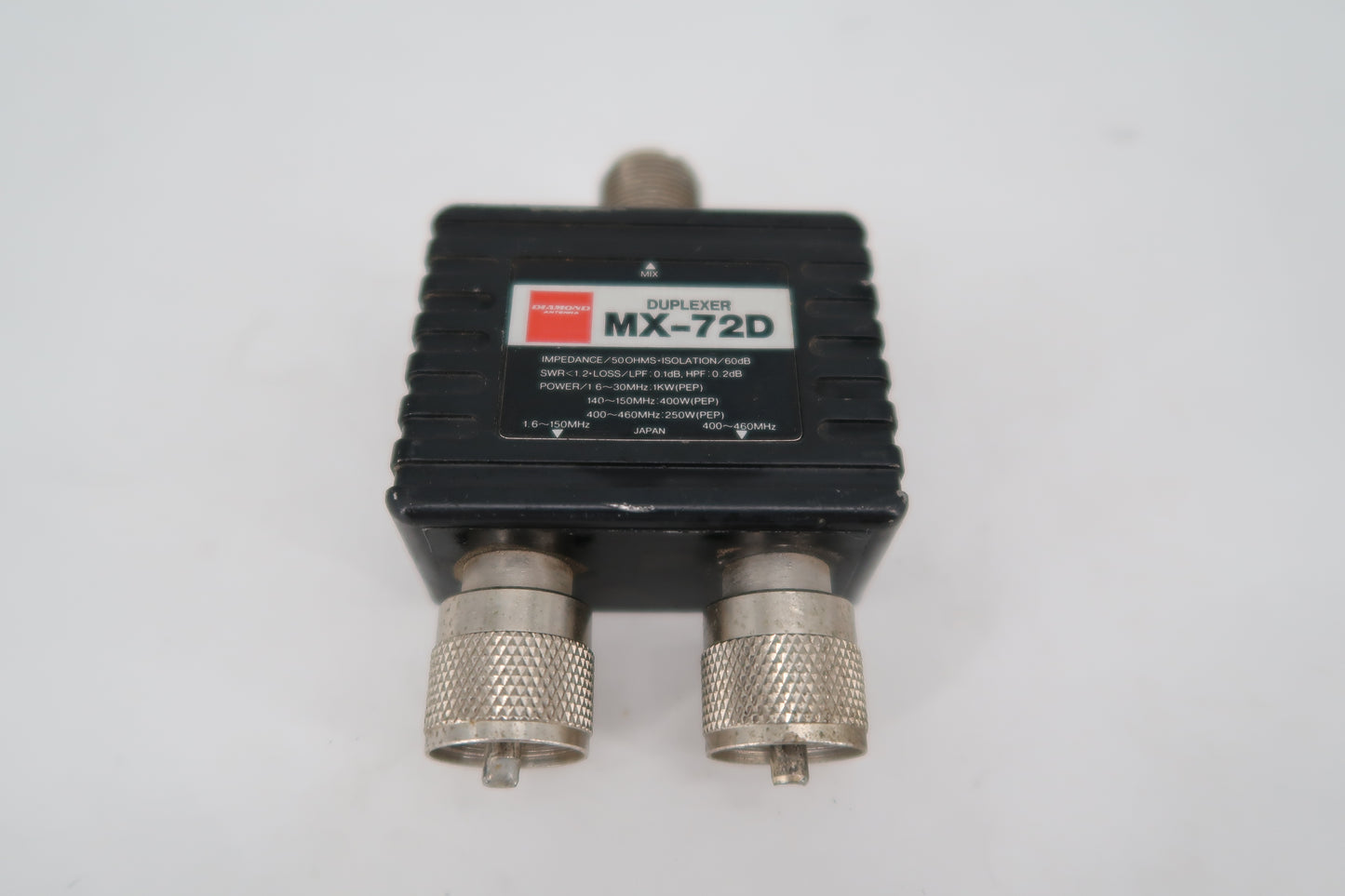U19961 Used Diamond MX-72D Duplexer (no leads)
