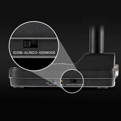 Icom SM-J1 Premium Dual-Element Desktop Microphone
