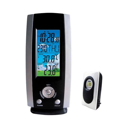 Taylor 1512 3 Channel Wireless Weather Station with Clock