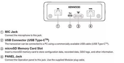 Kenwood TM-D750A 144/220/430MHz Digital Triband Mobile Transceiver D-STAR/APRS