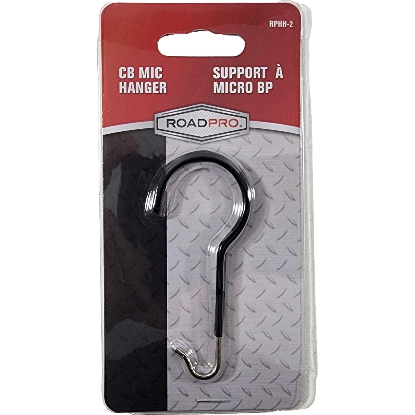 RoadPro RPHH-2 Metal Mic Handy Hook