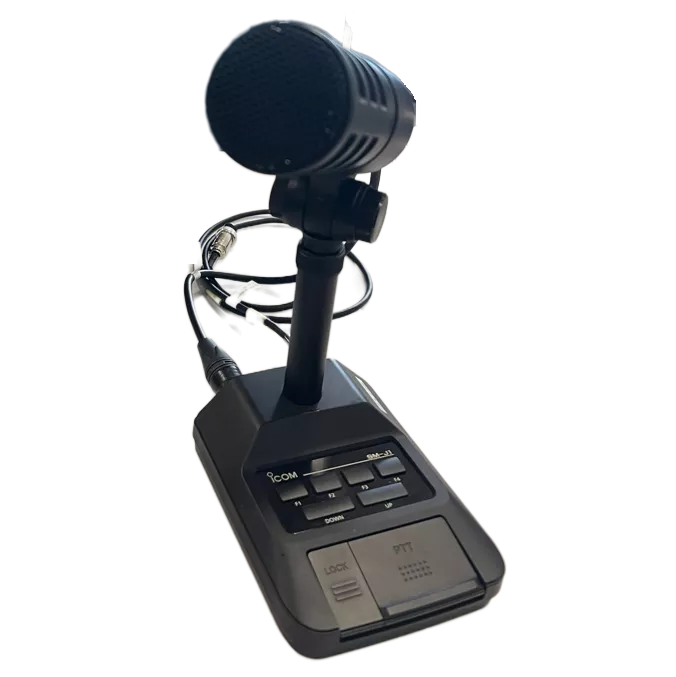 Icom SM-J1 Premium Dual-Element Desktop Microphone