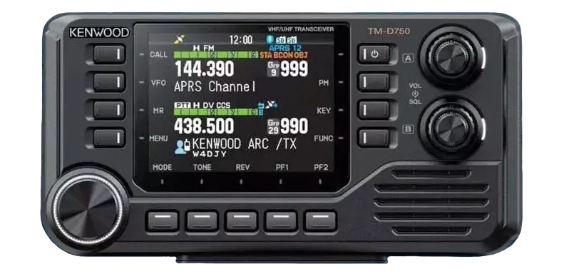Kenwood TM-D750A 144/220/430MHz Digital Triband Mobile Transceiver D-STAR/APRS